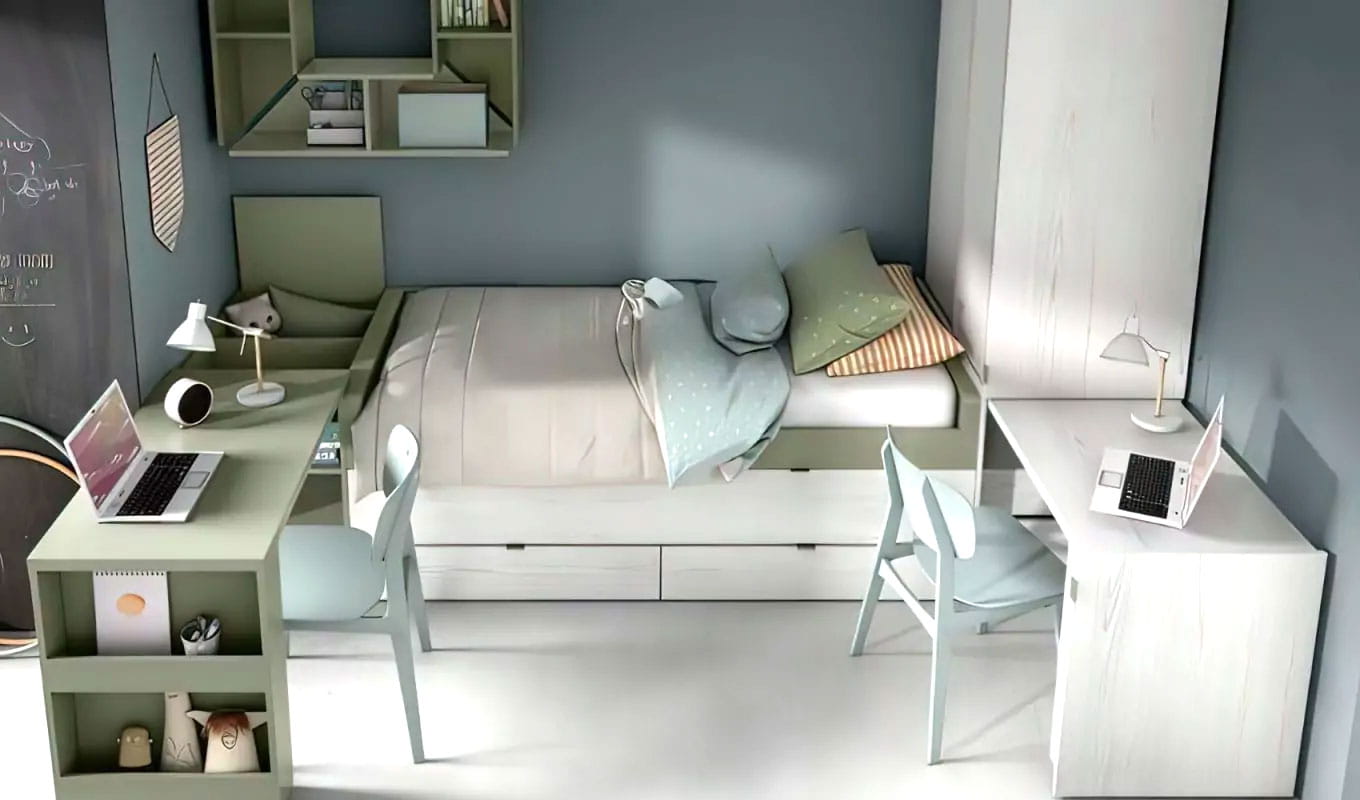 dormitorio-juvenil-cama1 Dormitorio juvenil