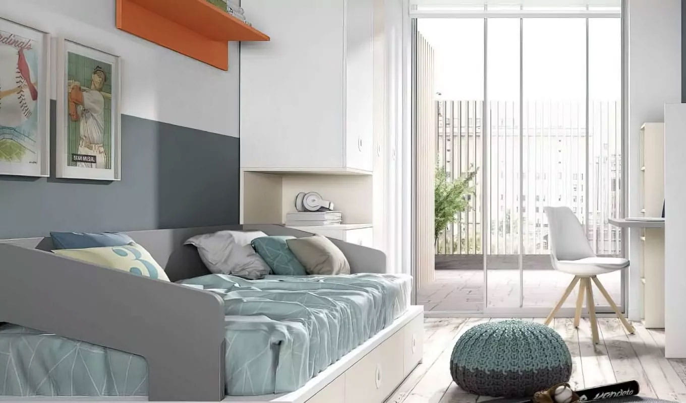 dormitorio-juvenil-cama2 Dormitorio juvenil ideas para diseñar