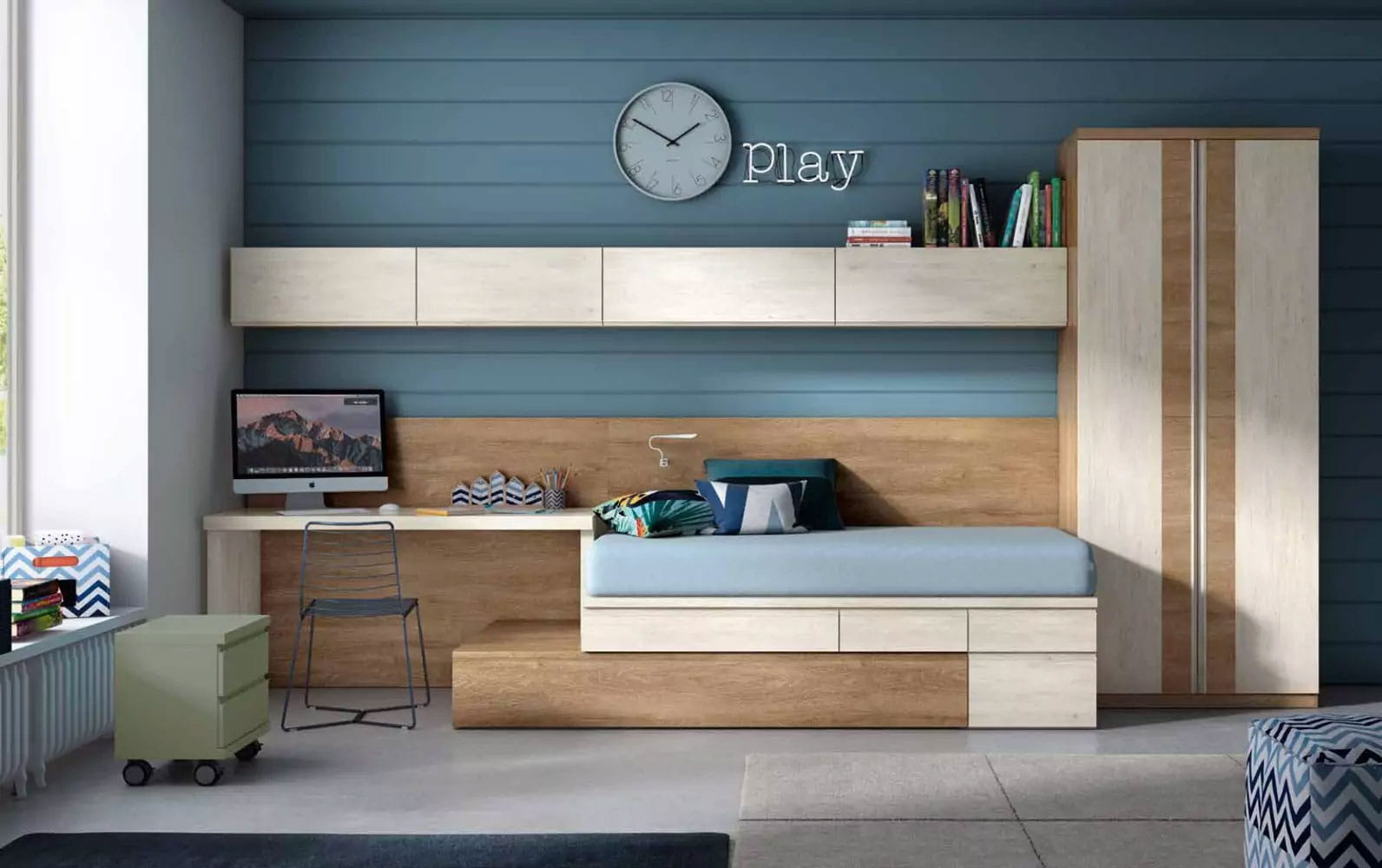 dormitorio-juvenil-ideas-para-diseñar Dormitorio juvenil ideas para diseñar