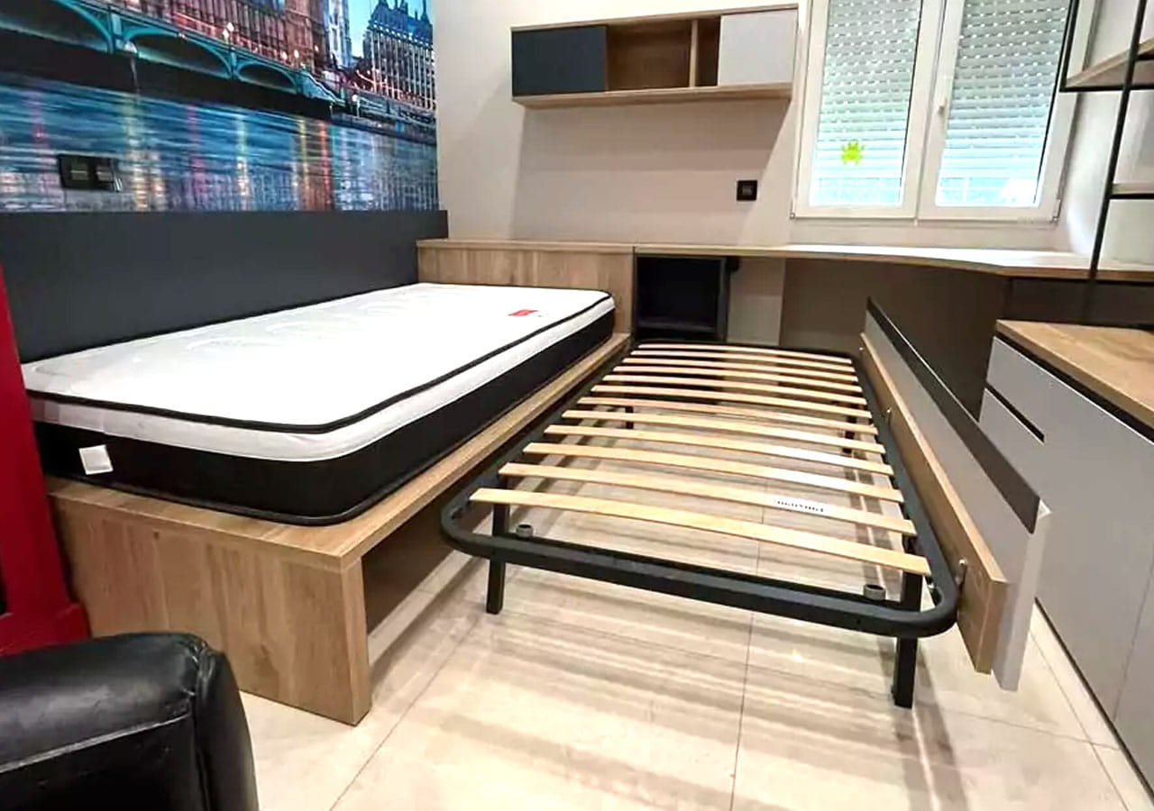 Organización dormitorio juvenil Valdebebas