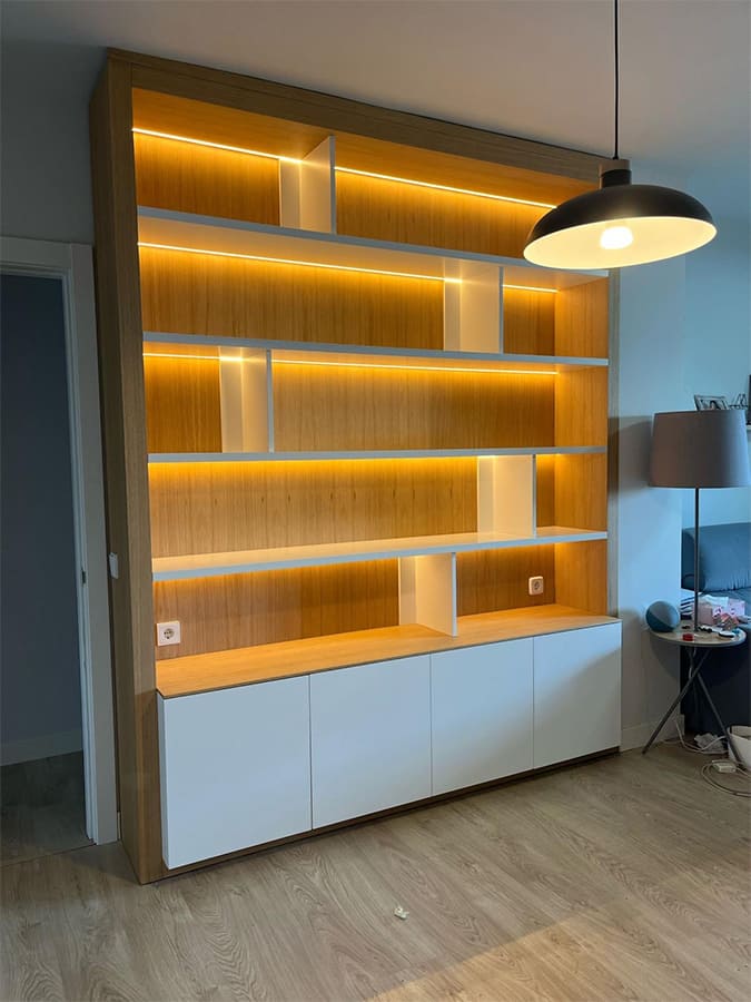 Madrid Hogar. Proyecto mueble iluminado.