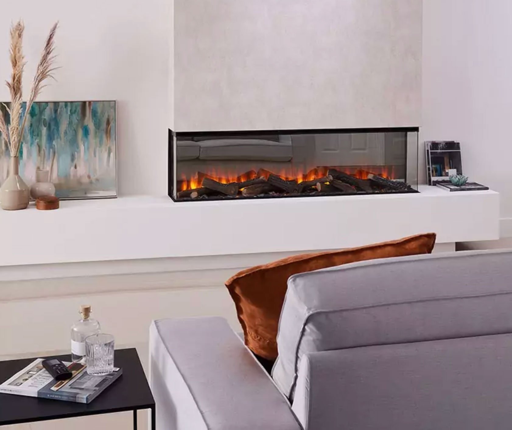 chimeneas electricas en Valdebebas