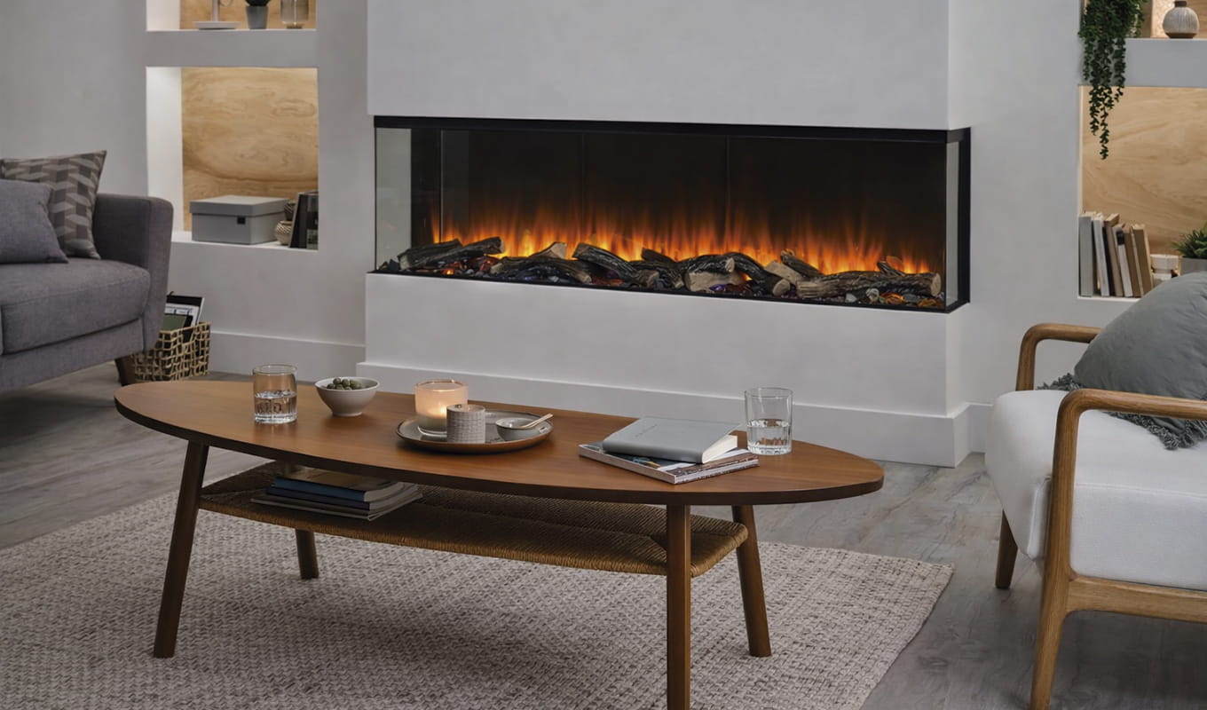 chimeneas electricas en Valdebebas