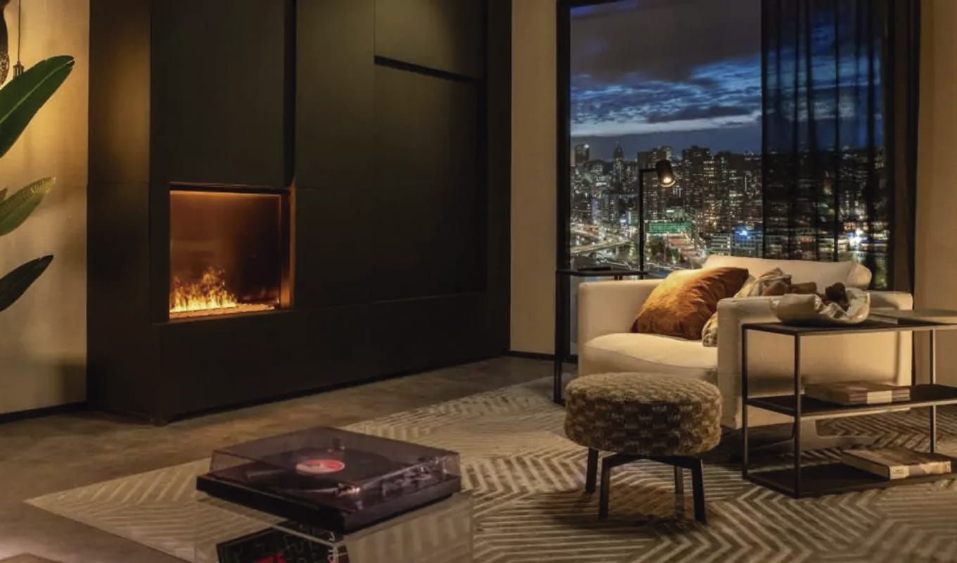 chimeneas electricas en Valdebebas