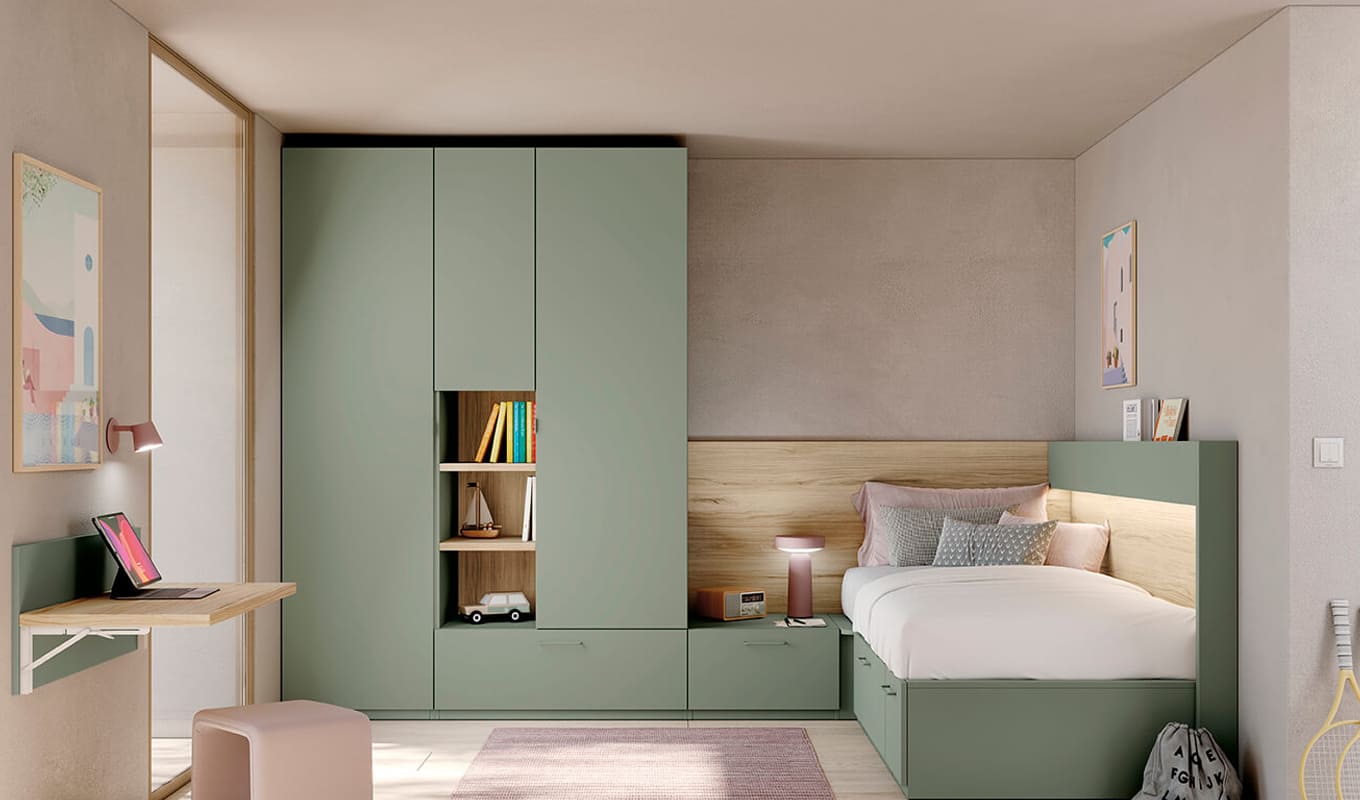 Juveniles a medida. Armario cama juvenil ANTAIX. Juveniles a medida. Armario cama juvenil ANTAIX.