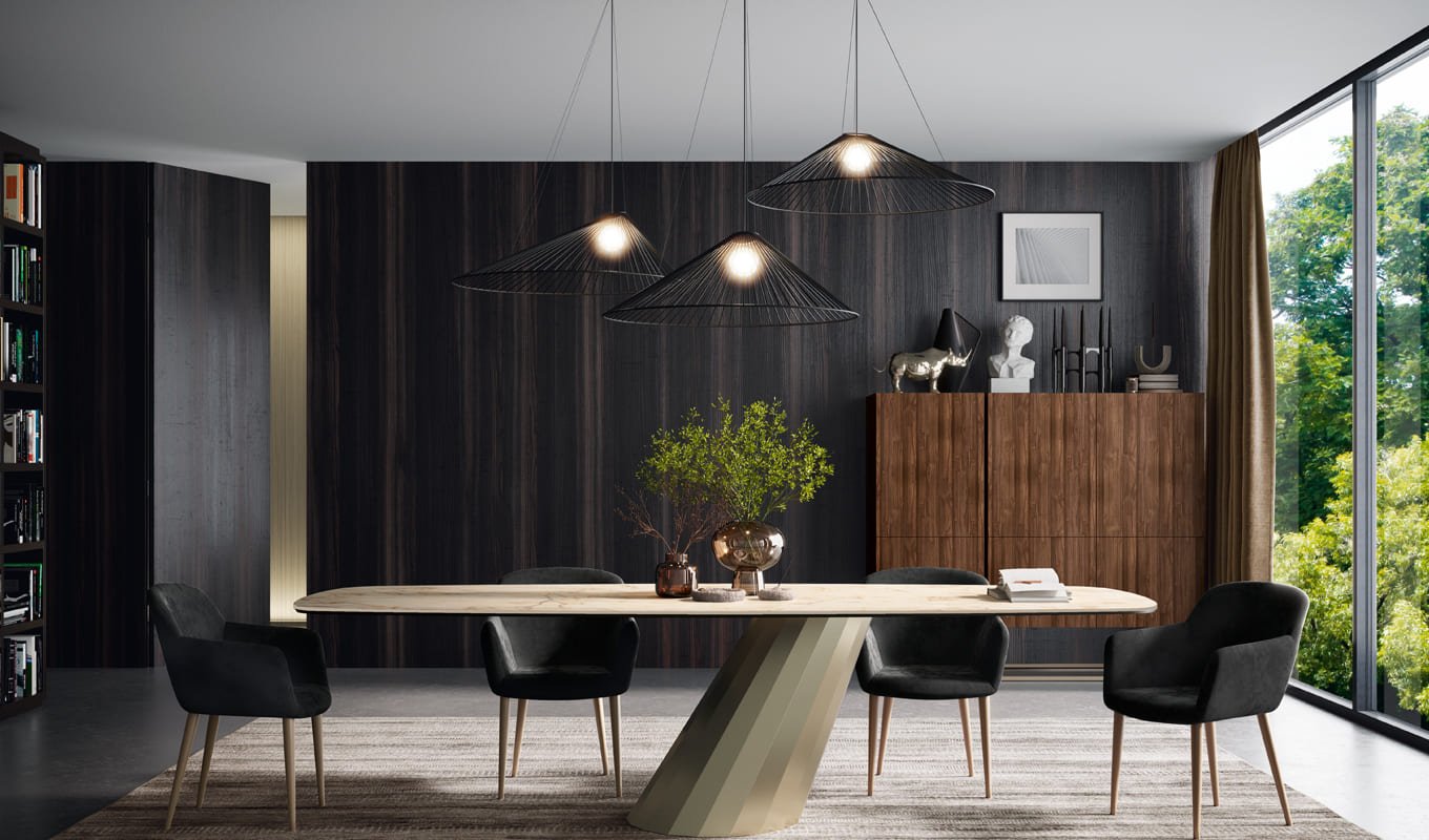 Madrid hogar, servicios. Comedores a medida. Brera. Comp_02 PRECIOUS BROWN